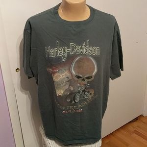 Harley Davidson 2 XL St Thomas Virgin Islands Tee